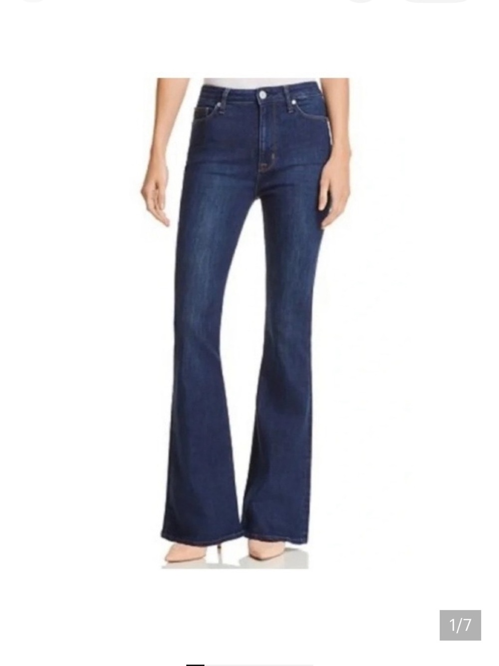 Hudson Jeans Blair Mid-Rise Bootcut - Dancing Queen Blue